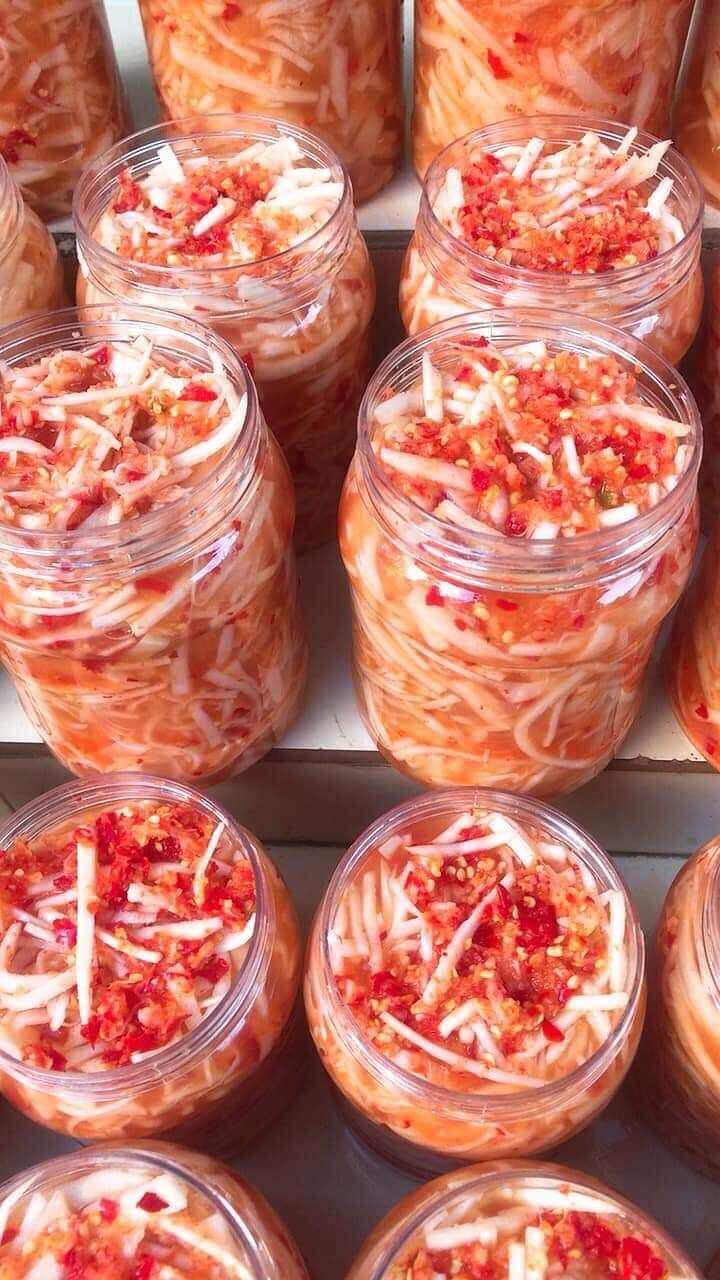 Măng ớt siêu ngon