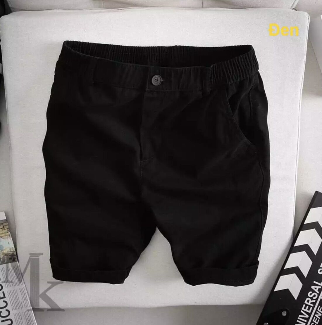 [HCM]Quần Short KaKi Cạp Chun LeNin Vải Giản Mềm Mịn