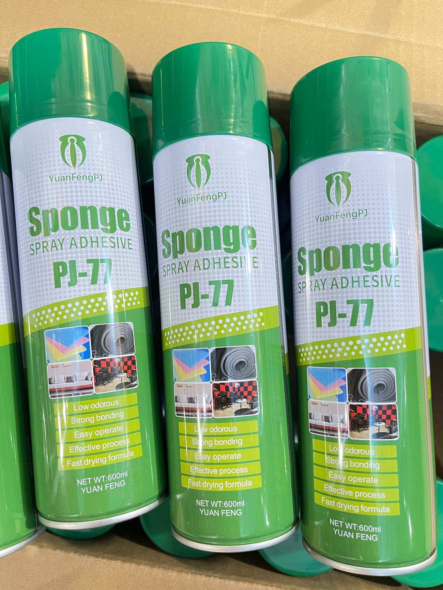keo xịt đa năng dán xốp pj77