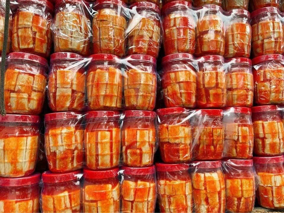 Chao môn cốt dừa 750g, chao môn Sóc Trăng