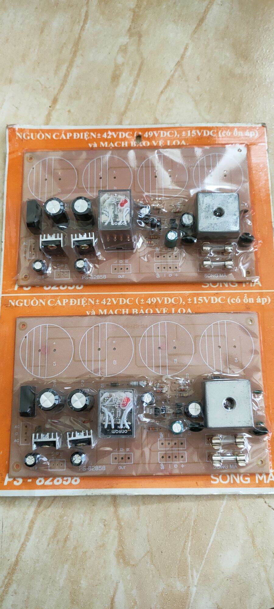 Bo nguồn 4 Tụ song mã