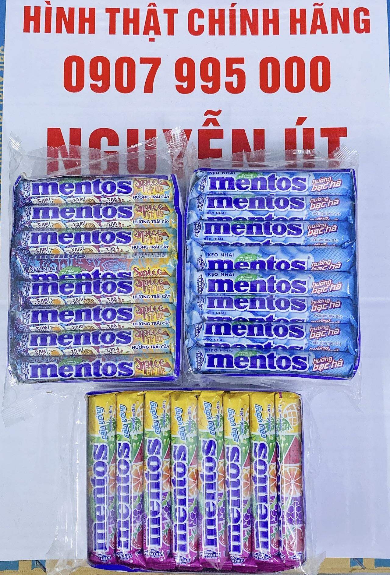 kẹo mentos lốc 16 thỏi