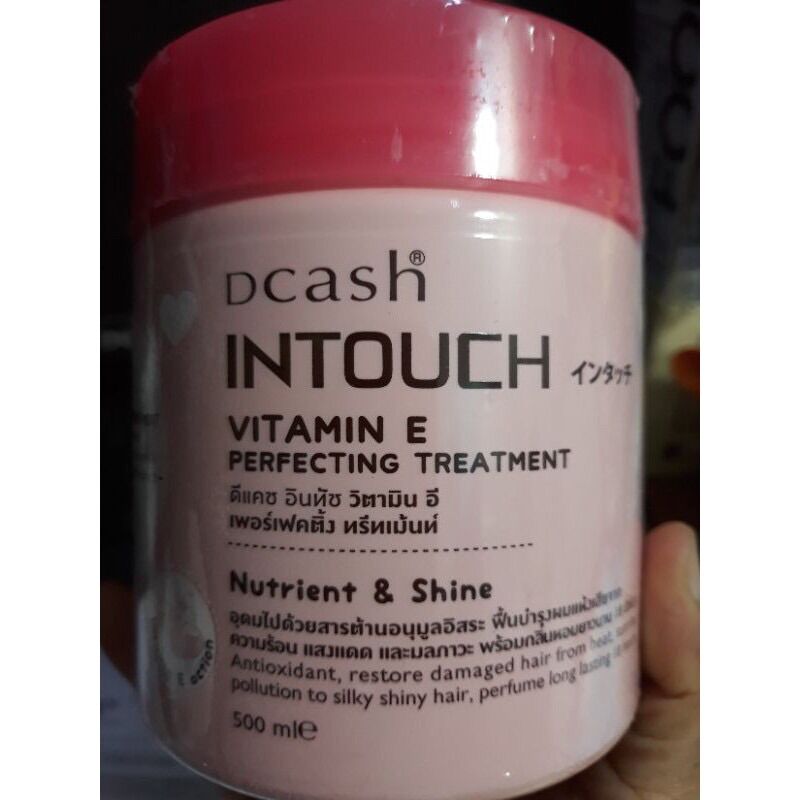 Ủ tóc dcash intouch vitamin e 500ml thái lan