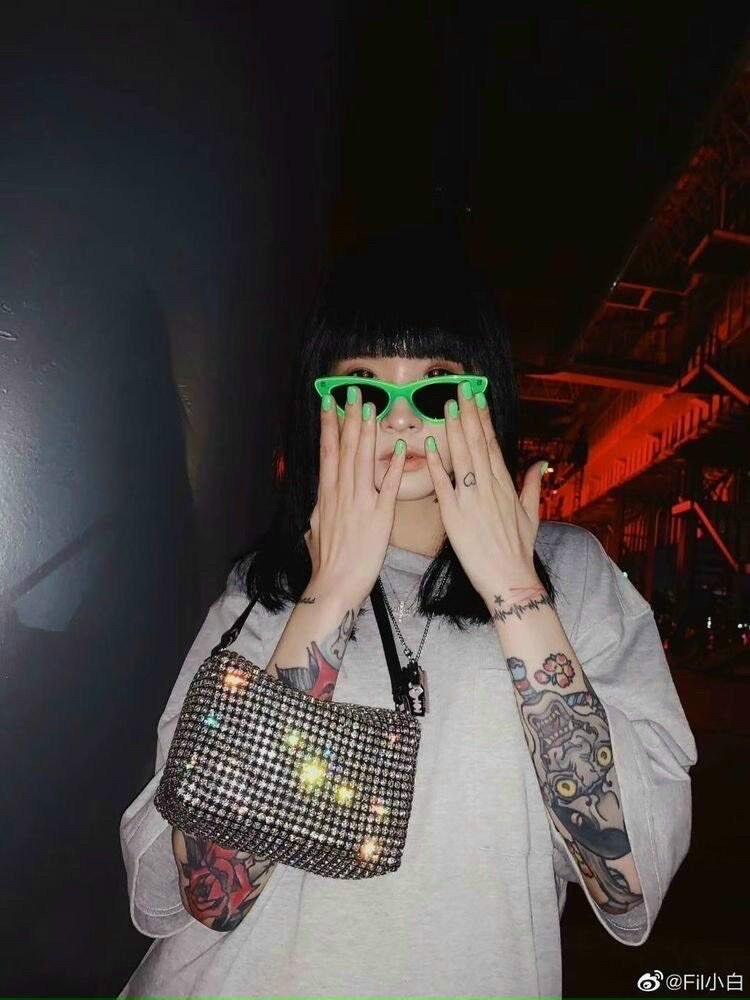 Túi Wang Đá Bling Lấp Lánh Fullbox qccc
