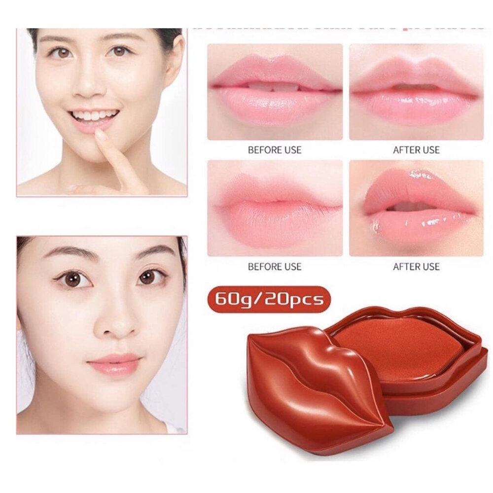 Mặt nạ dưỡng môi Bioaqua hộp 60 miếng