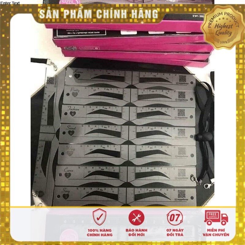 Bộ khung vẽ mày chuẩn dáng thái lan chính hãng