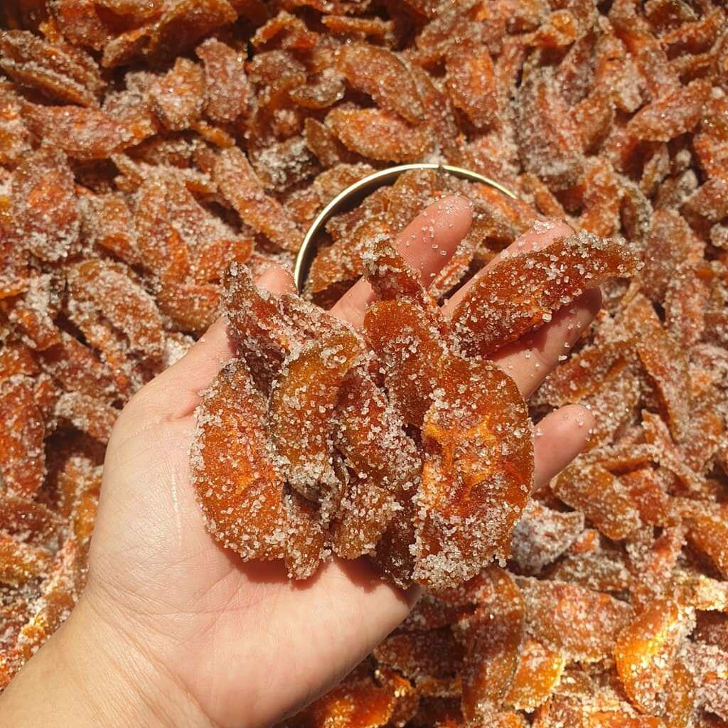 Mứt cóc cay chẻ lát 500g (Mứt cóc rim chanh muối)