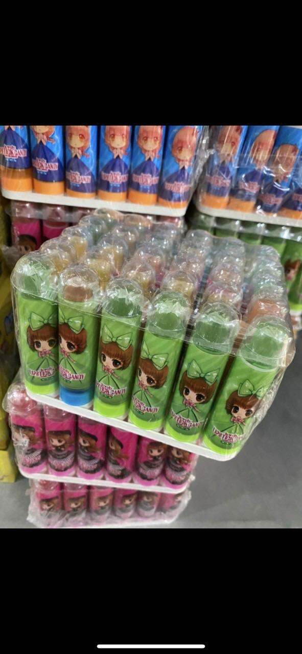 Khay 30 thỏi kẹo mút son