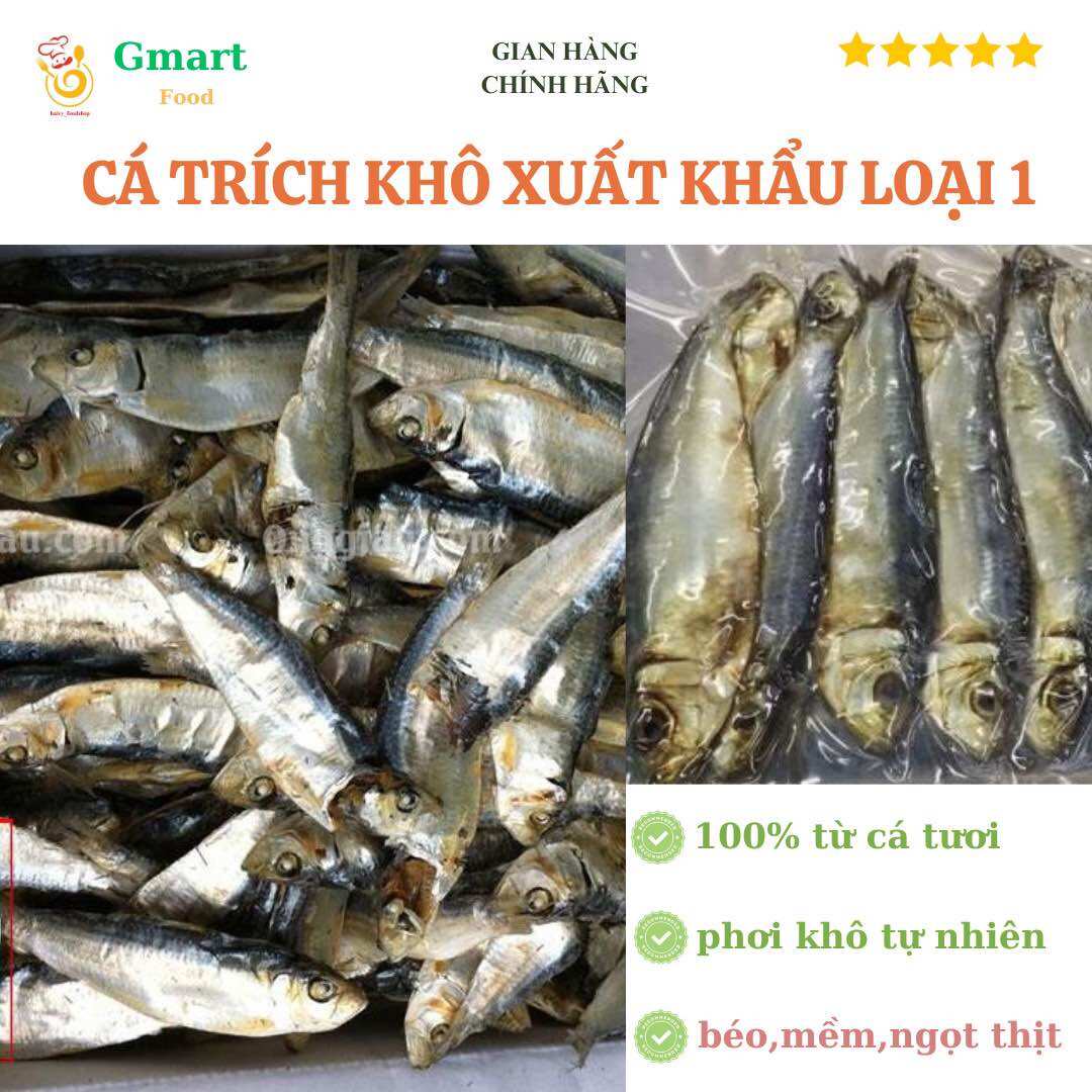 1kg cá trích khô xuất khẩu - đặc sản