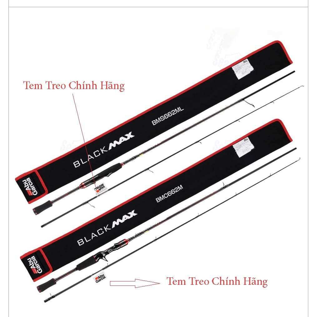 [ Chính Hãng] Cần Câu Lure Đứng Abu Black Max,Chất Liệu Carbon Cao