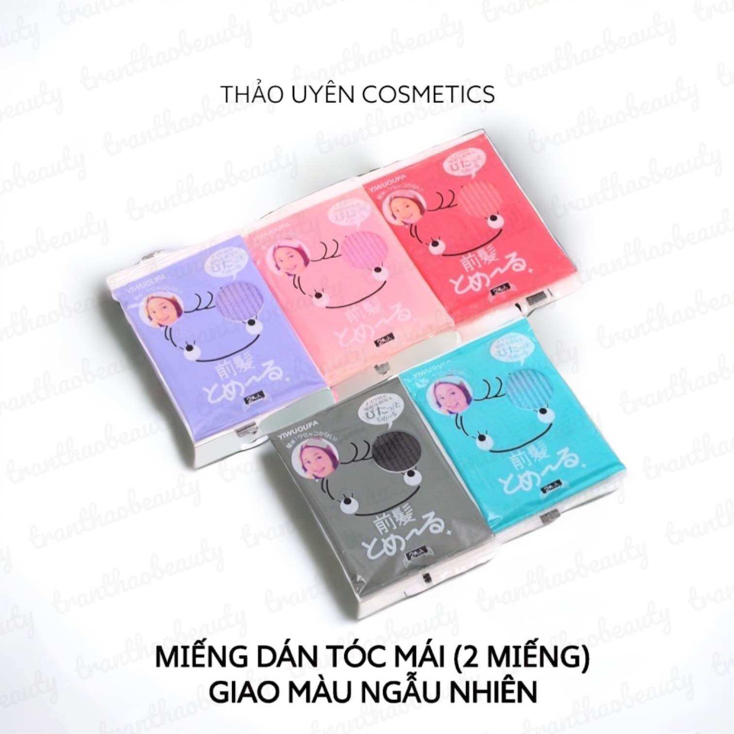 Miếng Dán Giữ Tóc Mái - Set 2 Miếng
