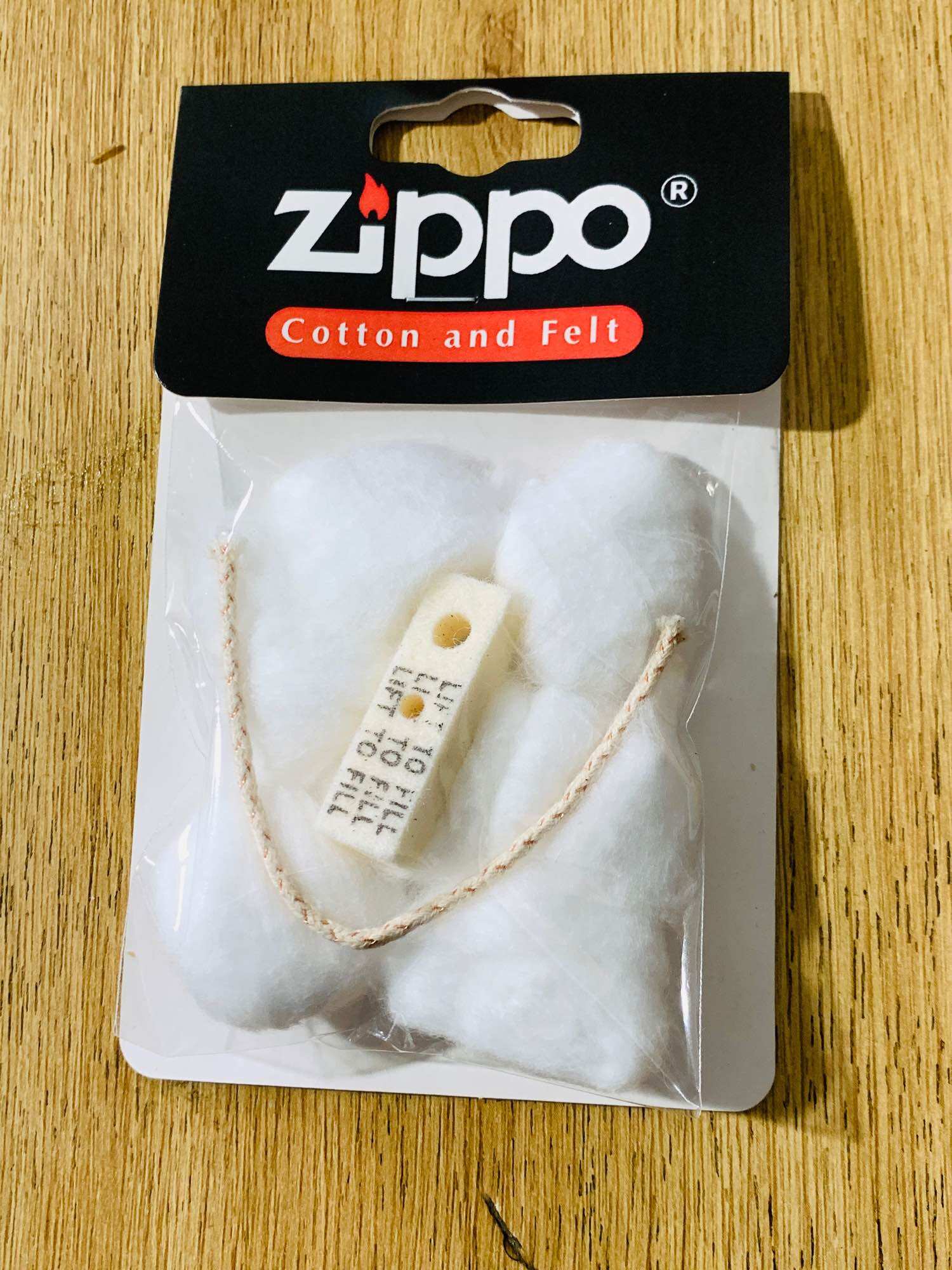Bông Zippo ( gồm bông , tim , chặn xăng )