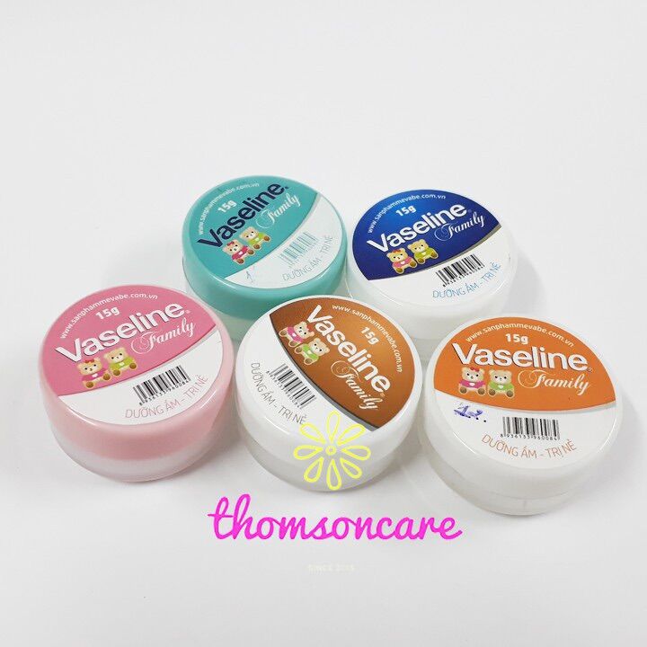 Kem Vaseline dưỡng ẩm - lành nẻ 15g