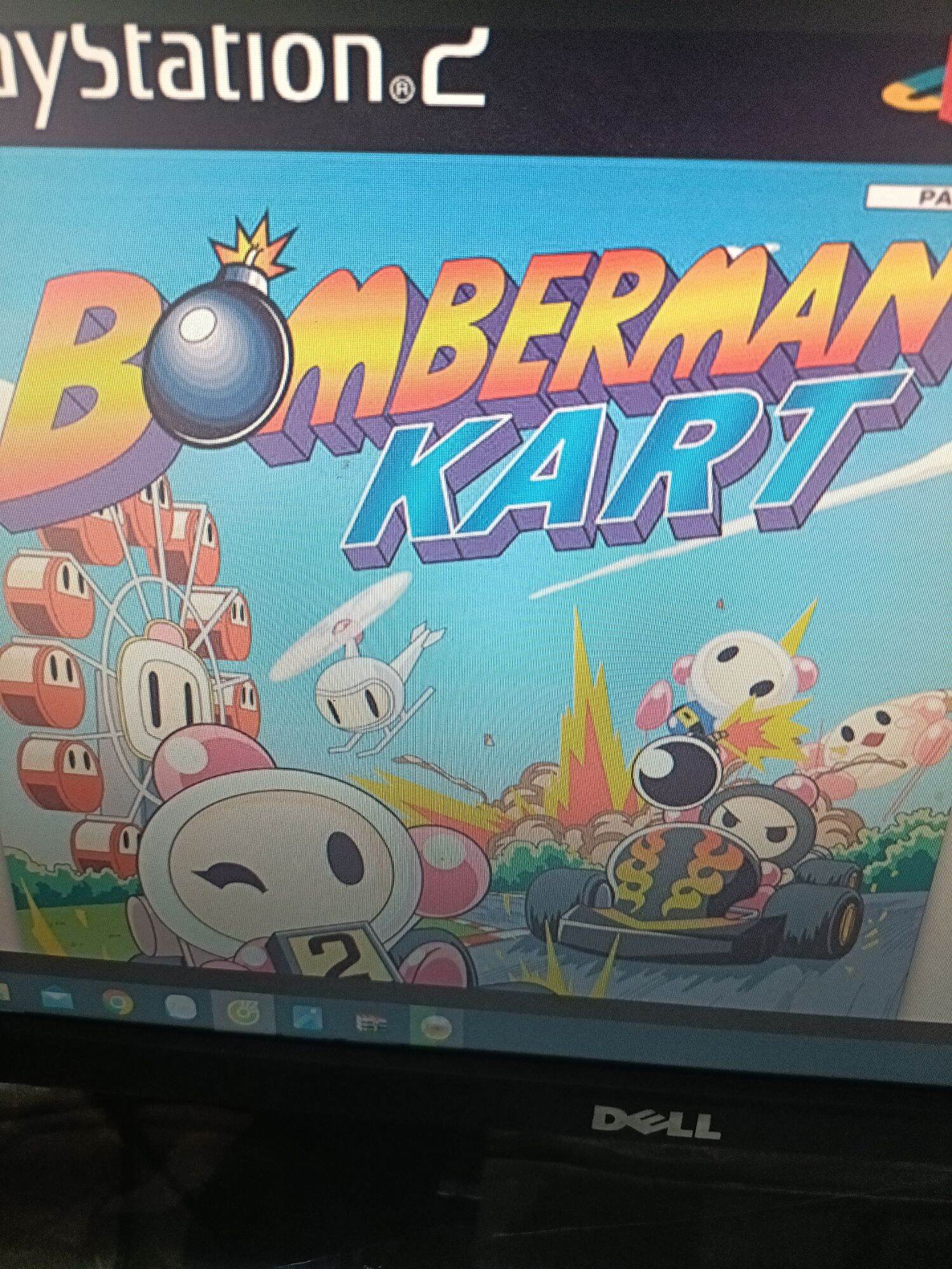 Đĩa game ps2 bomberman kart