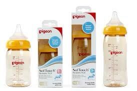 Bình sữa Pigeon cổ rộng cao cấp