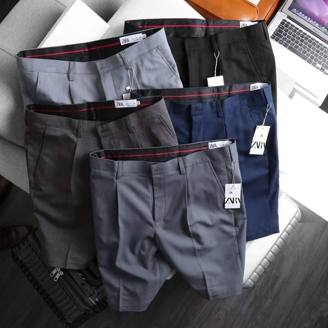 Big size < 130kg Quần short tây nam big size đủ màu