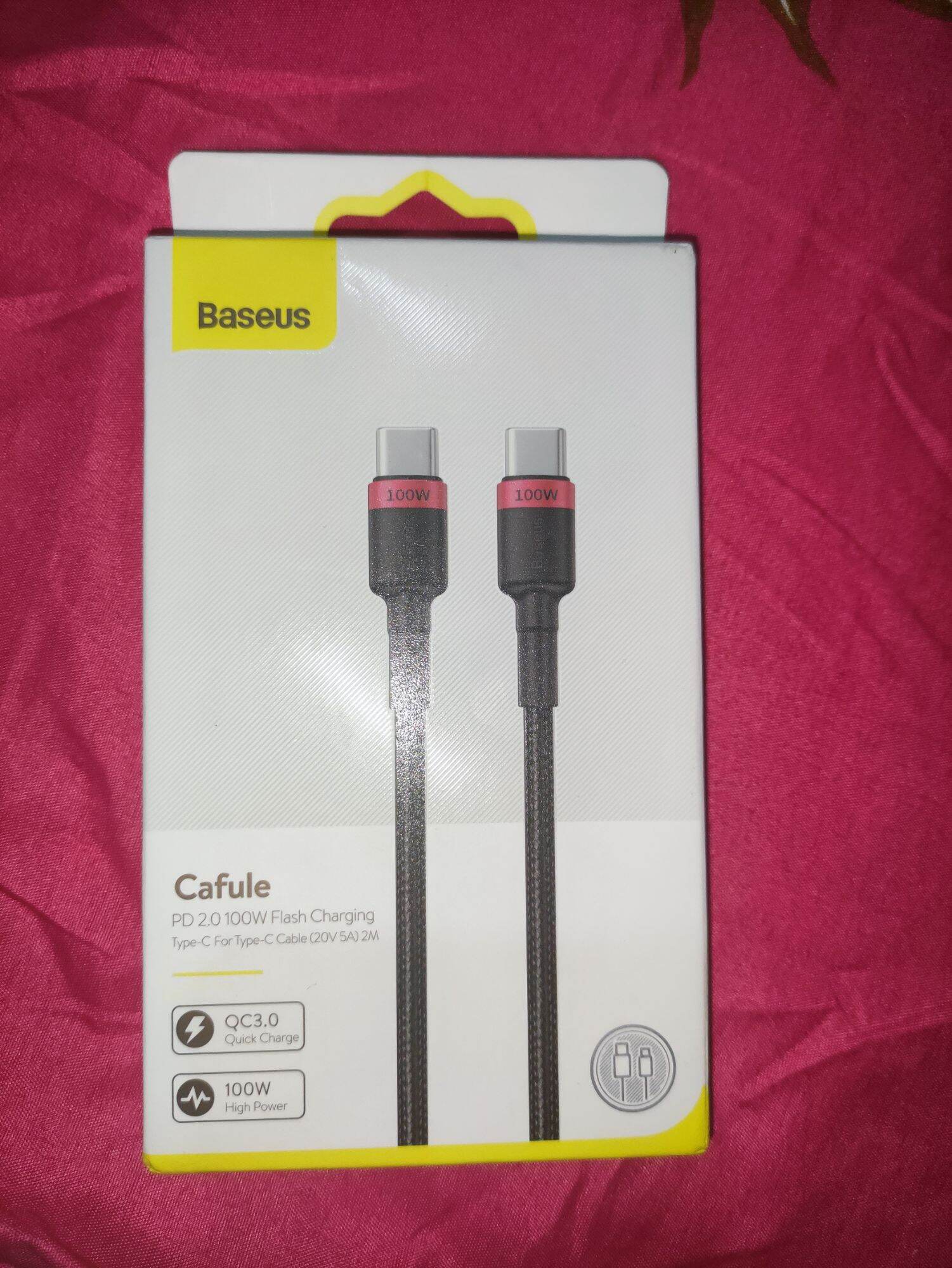 Dây sạc baseus c to c 2m