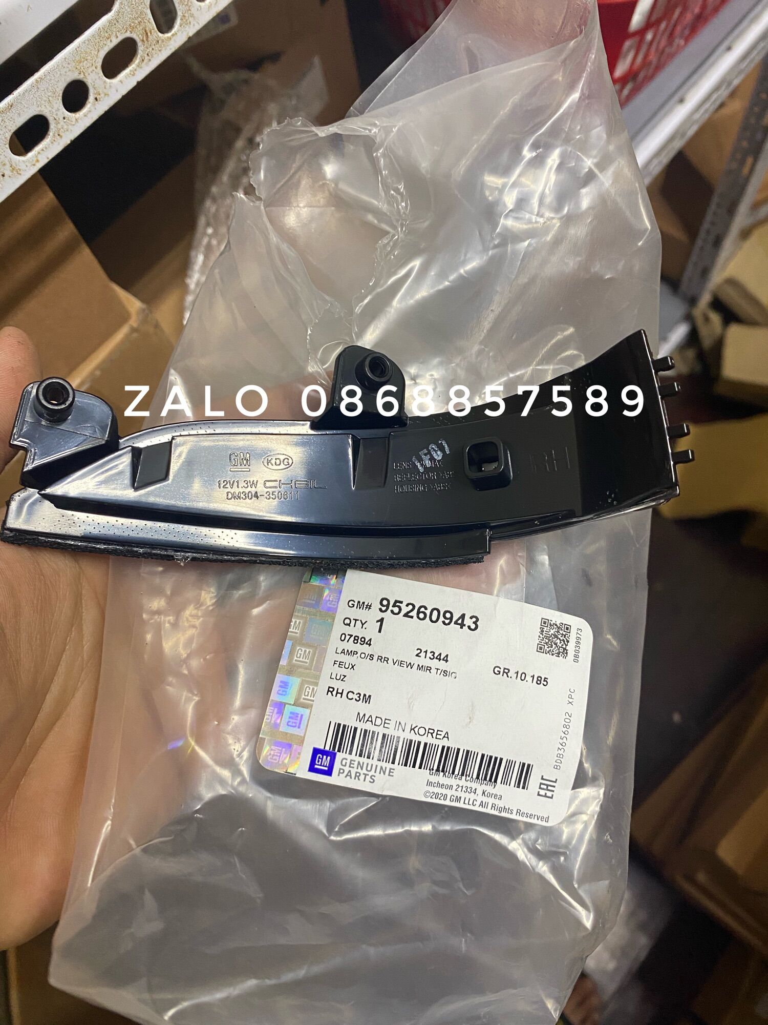 Đèn xi nhan gương Spark(Matiz 4) hàng Gm:95260943