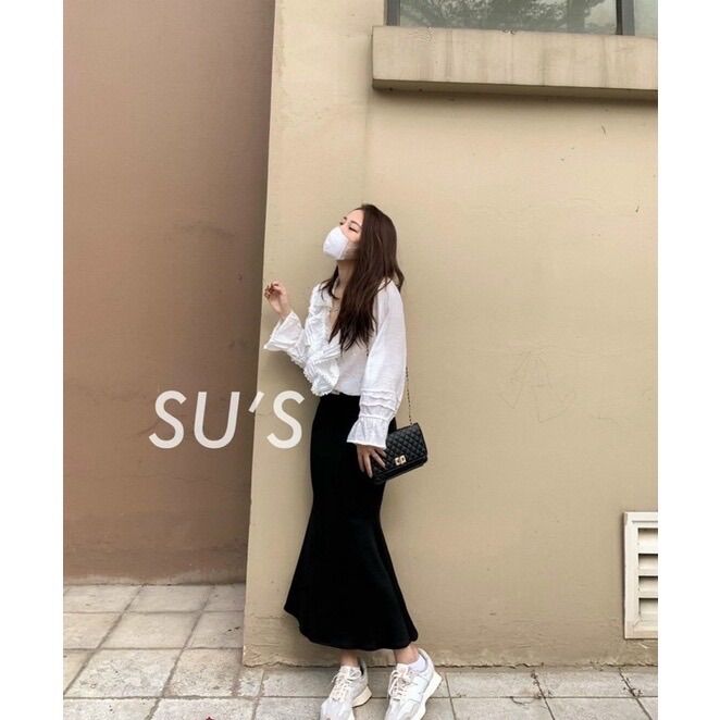 Chân váy đuôi cá dáng dài Sam-collection {freeship}