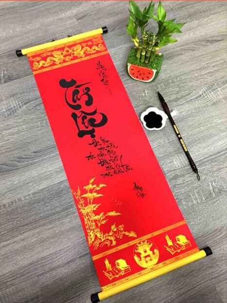 Combo 10 tờ Giấy đỏ viết thư pháp giấy đỏ rất đẹp
