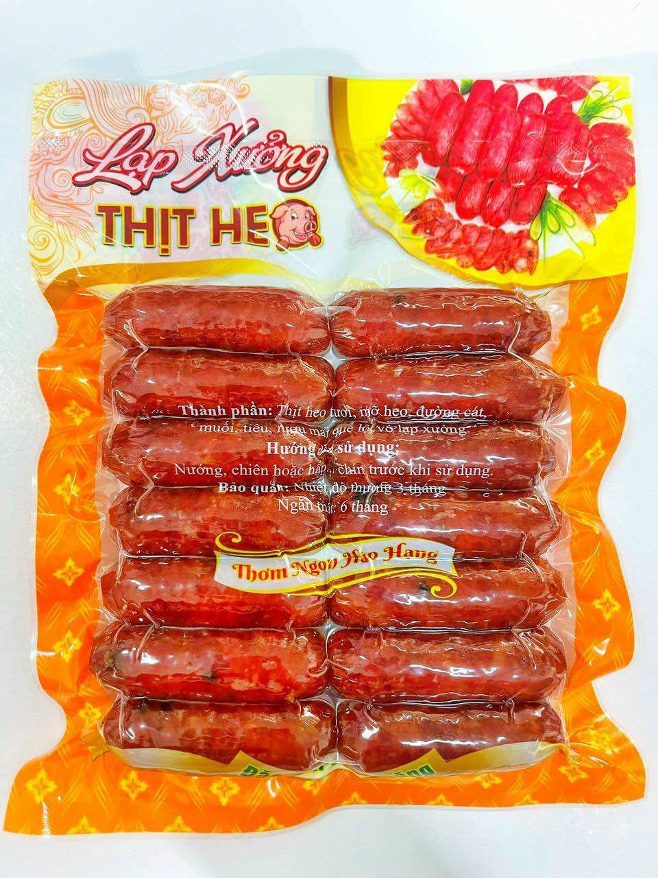 LẠP XƯỞNG HEO KHÔ TIÊU ĐEN