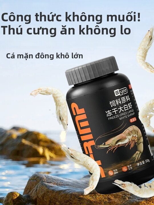 Yee | Thức Ăn Rùa Đạm Cao Ít Muối Tôm Sông