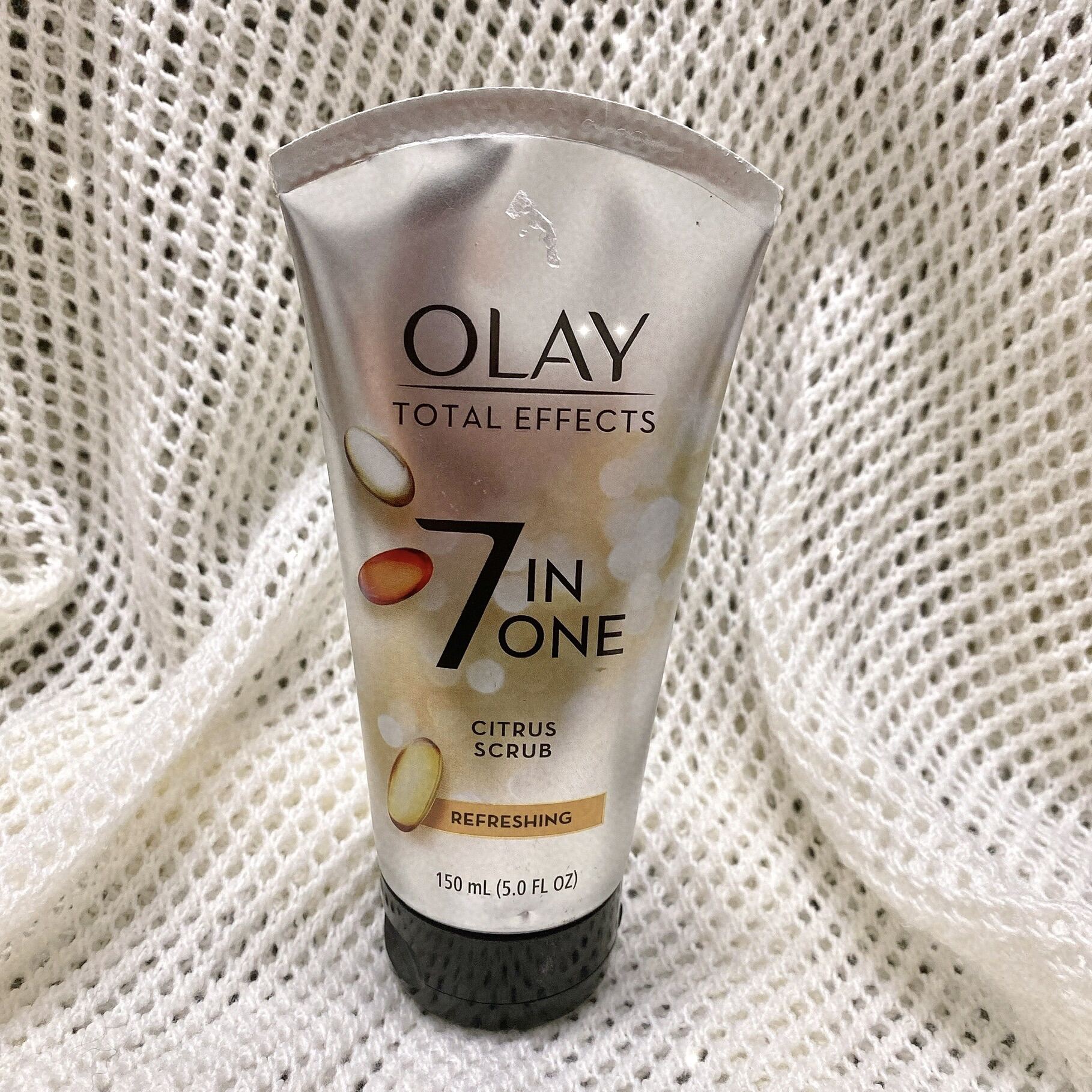 [Hcm][Hàng Usa] Sữa Rửa Mặt Olay Total Effects 7 In One Citrus Scrub Refreshing Chai 150Ml 5.0 Fl Oz