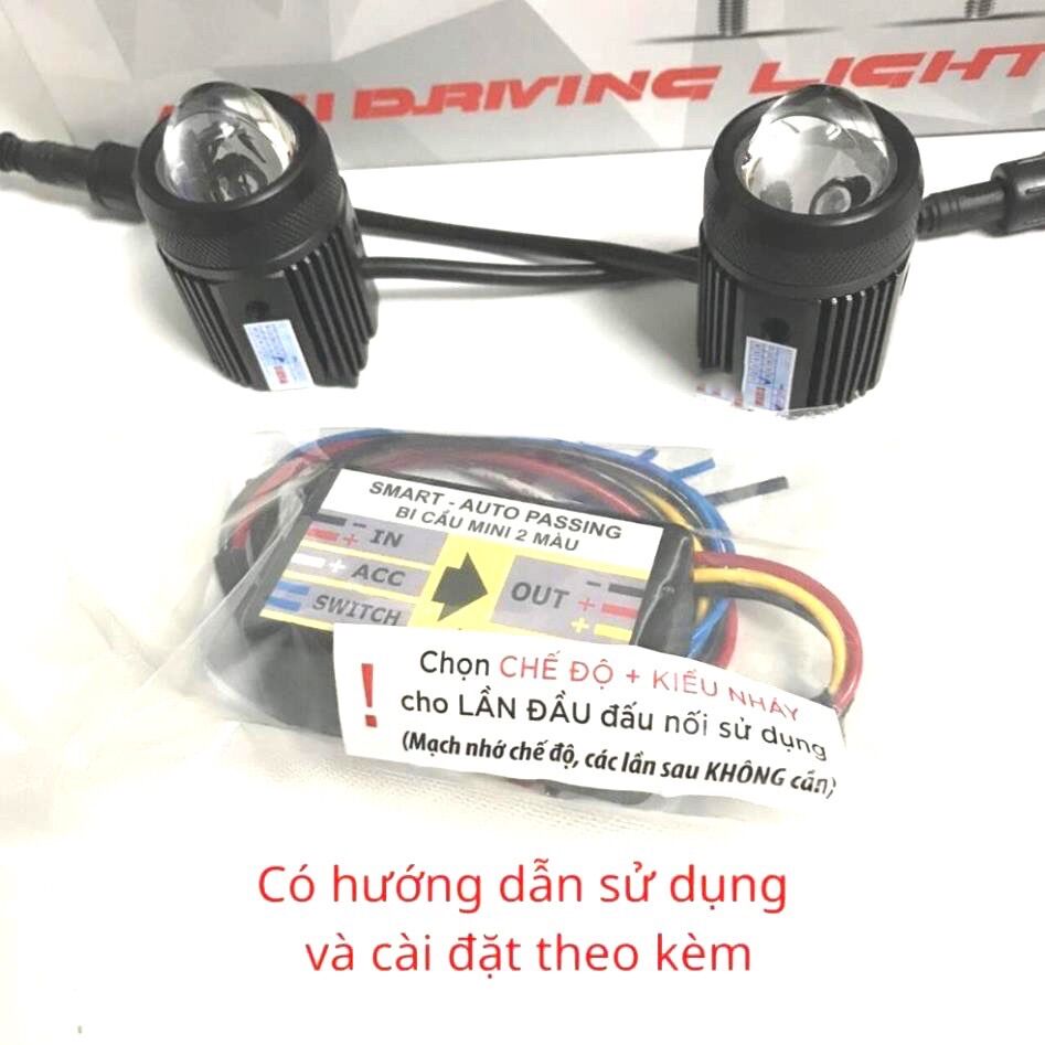 Mạch Smart Auto Passing (SAP) with Relay cho đèn trợ sáng
