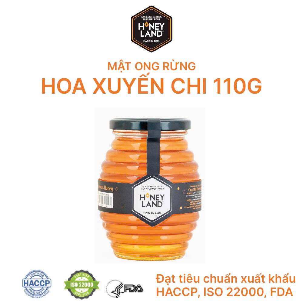   HCM  Mật ong Hoa Xuyến Chi HONEYLAND 110G mật ong nguyên chất 