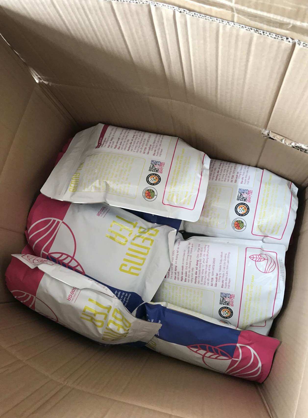 Trà xanh nhài Benny gói 500g