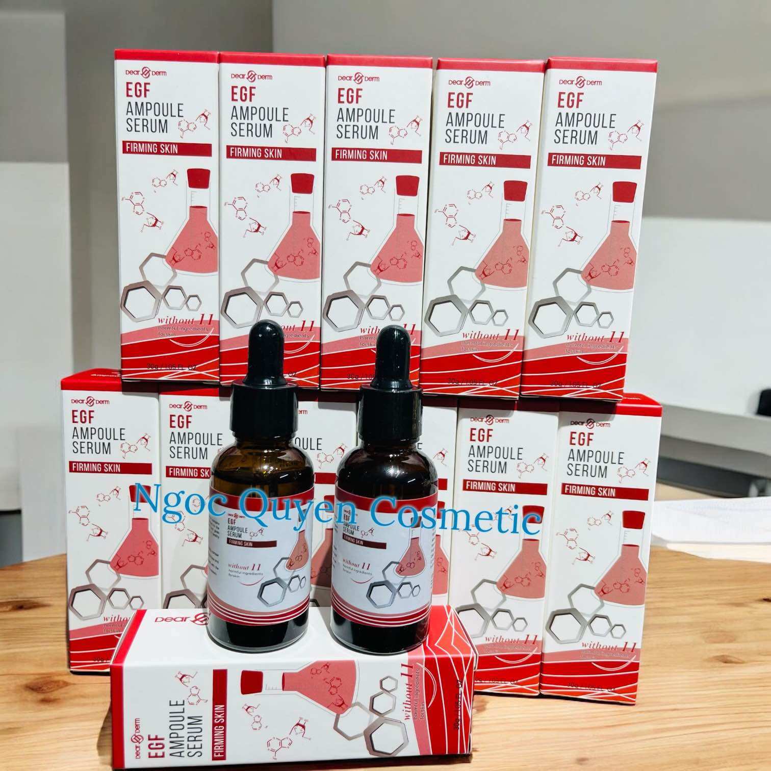 TẾ BÀO GỐC EGF AMPOULE DEARDERM SẸO RỖ (Chai 30ml)