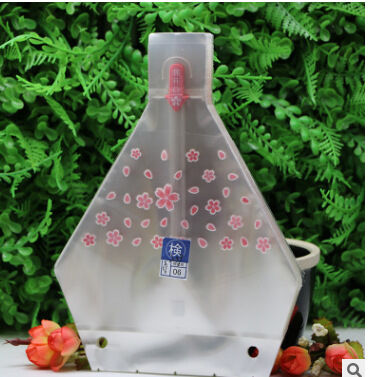 Grab-and-Go Plastic Wrap Bag Heating Bento Bakery Triangular Parcel Sushi Blank Rice Roll Roll Paper Packing Bags
