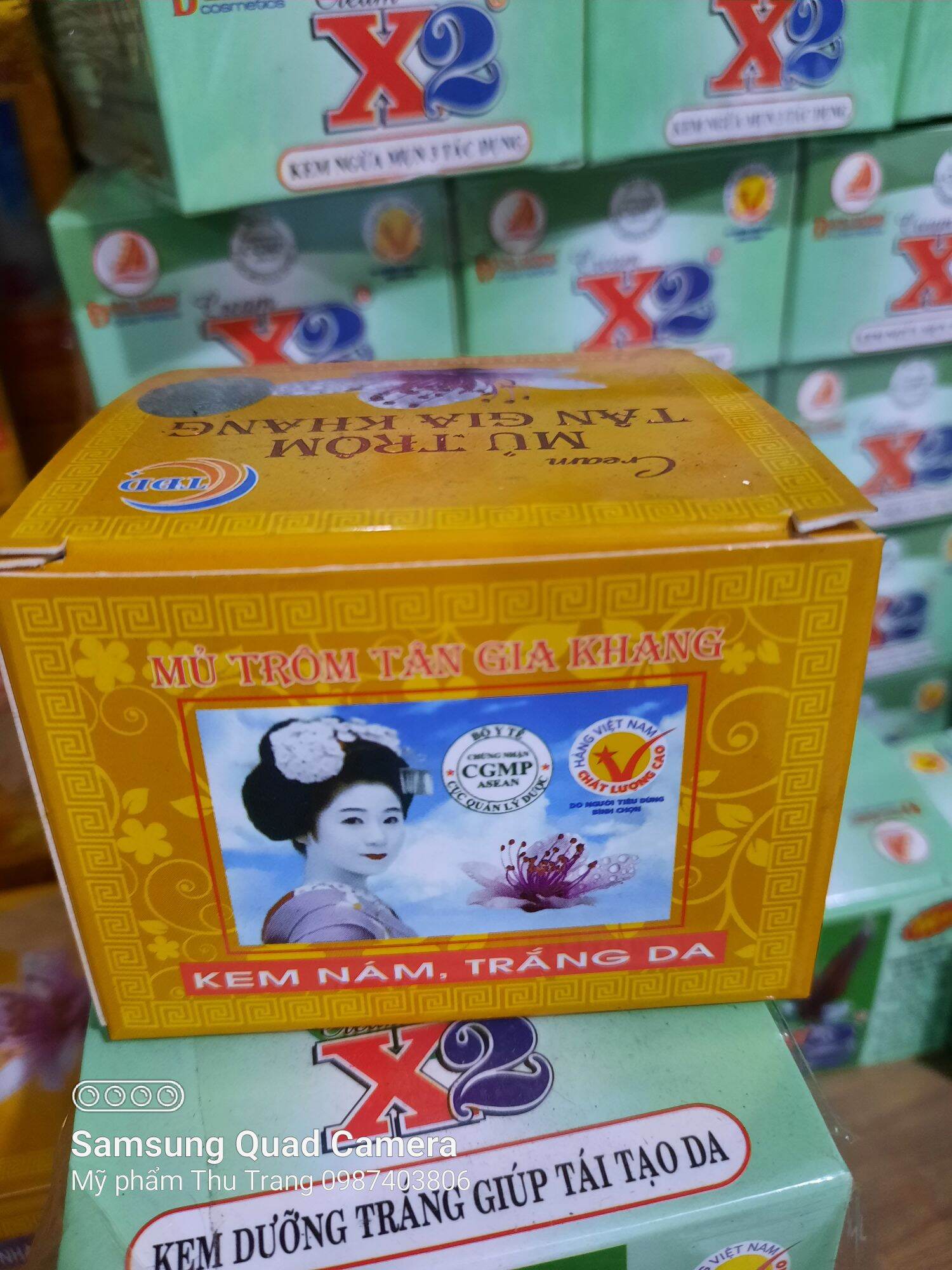 Kem mủ trôm nám trắng da 119 6g