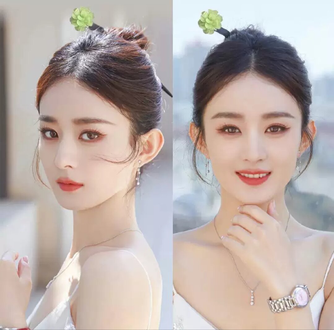 Trâm cài tóc gỗ  hoa nhí Vylee