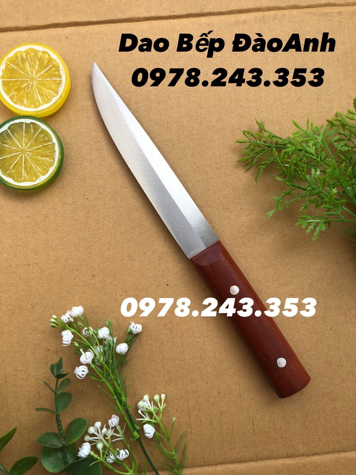 Dao lọc thịt trâu bò siêu sắc bén k han gỉ