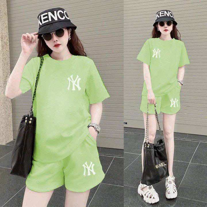 SÉT BỘ SHORT COTTON THÊU LOGO CAO CẤP