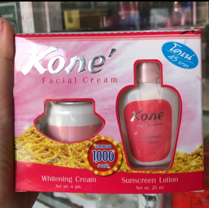 ( cam kết hàng chuẩn Thái) Kem kone Thái Lan  dưỡng trắng da mờ thâm nám