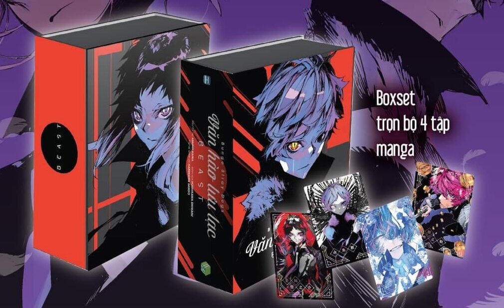 Boxset Văn hào lưu lạc bản đặc biệt nguyên seal