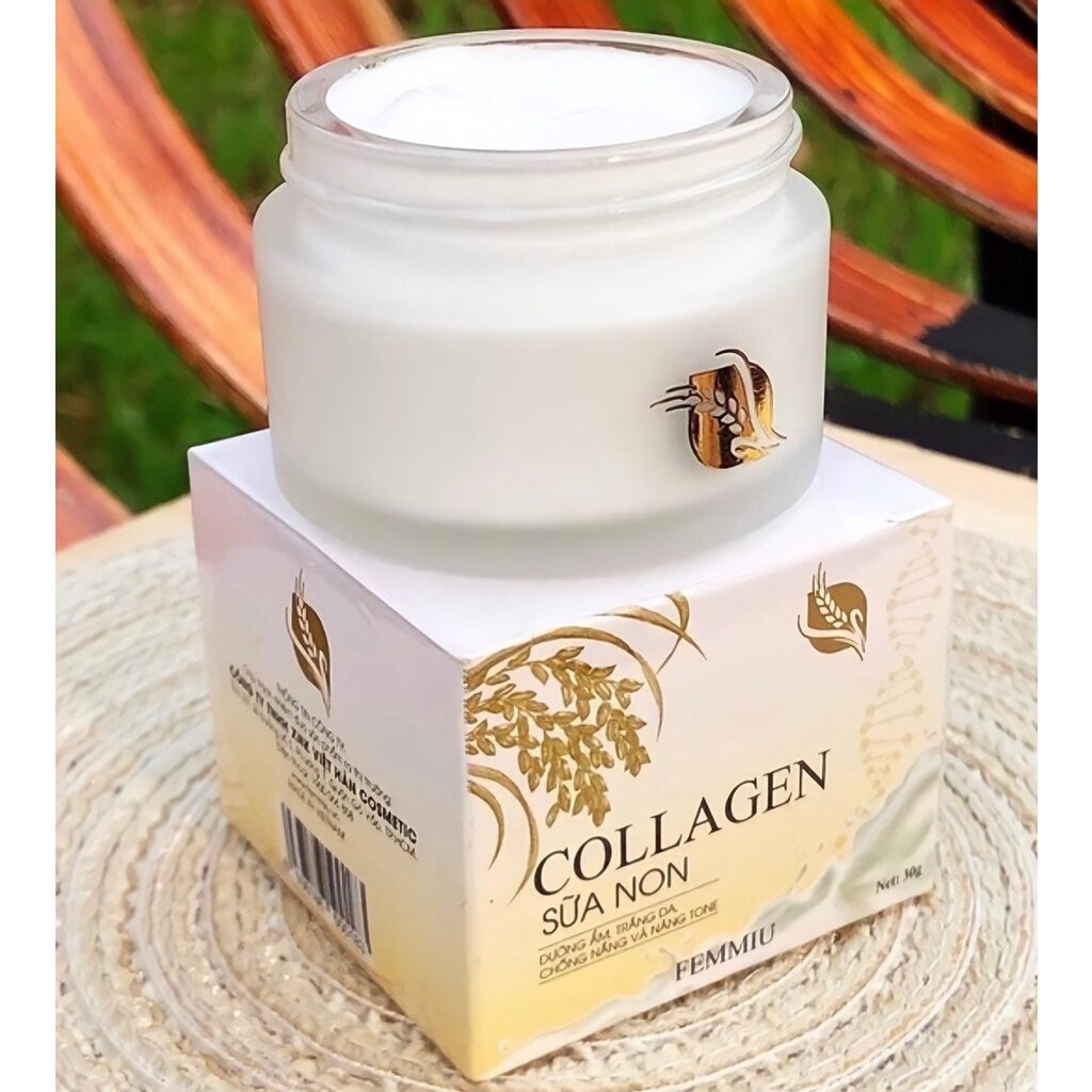 kem face collagen sữa non femmiu