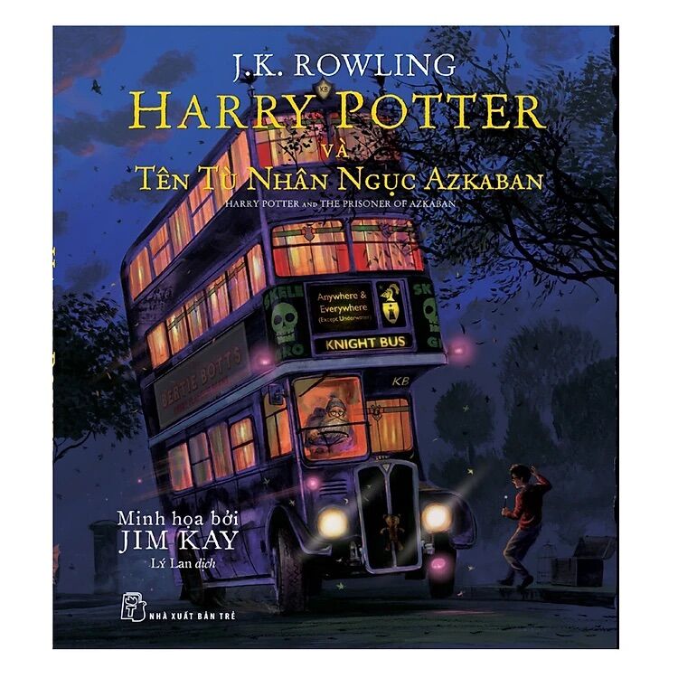 Sách - harry potter và tên tù nhân ngục azkaban - tập 3 - phiên bản màu - bìa cứng