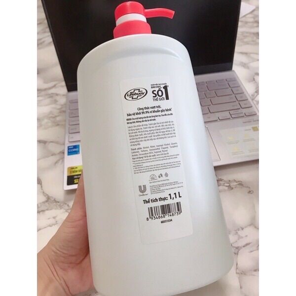 Gel rửa tay khô Lifebuoy 1100ml