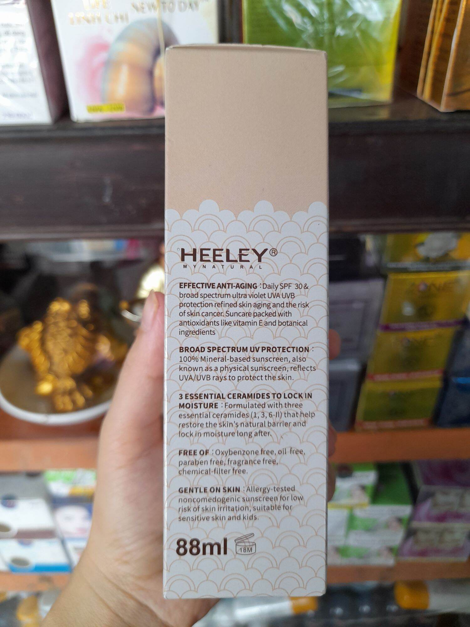 Kem chống nắng Heeley My Natural