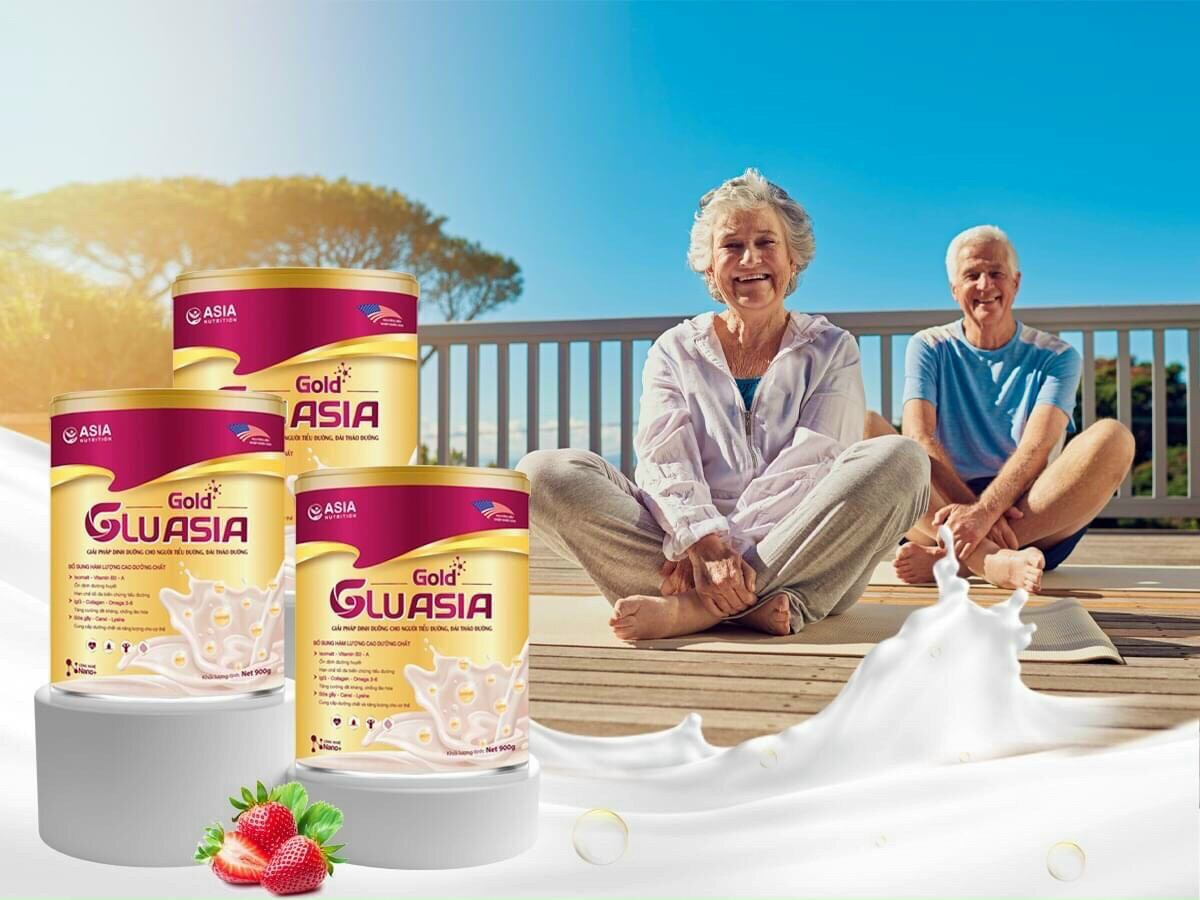 Combo 2 hộp sữa tiểu đường gluasia gold, 900g giá siêu khuyến mãi + quà tặng