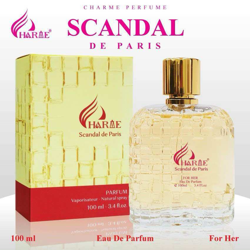 Nước hoa Nữ Charme Scandal De Paris 100ml- lô gô mới dete mới