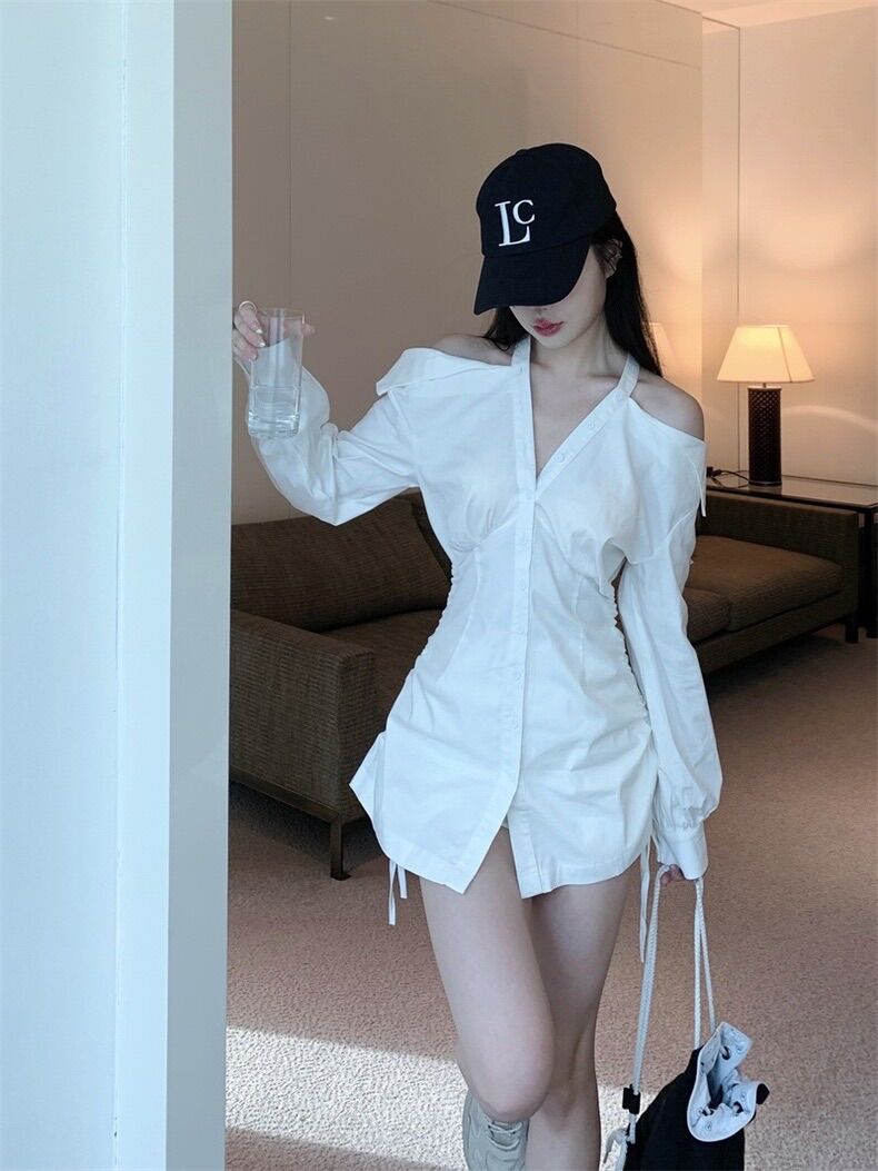 Đầm Sơmi Nữ Thời Trang Phong Cách Châu Âu