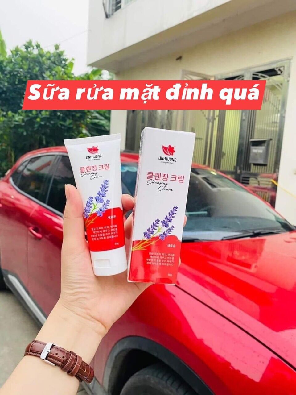 Sửa rửa mặt linh hương date mới