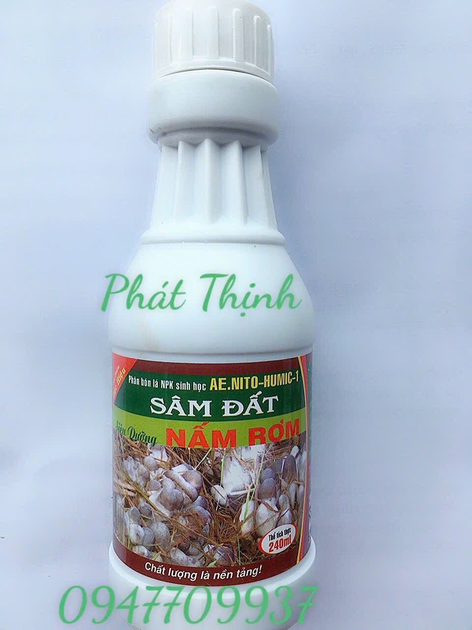 Phân bón lá sinh học siêu dưỡng NẤM RƠM giúp nấm NHANH TO - MỌC NHIỀU trồng đạt năng suất cao