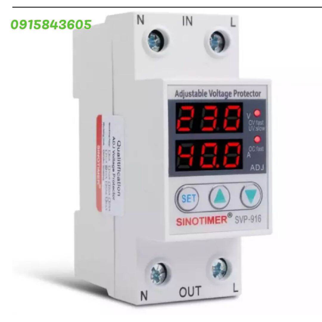 Rơ le bảo vệ điện áp svp 916 40/63 a