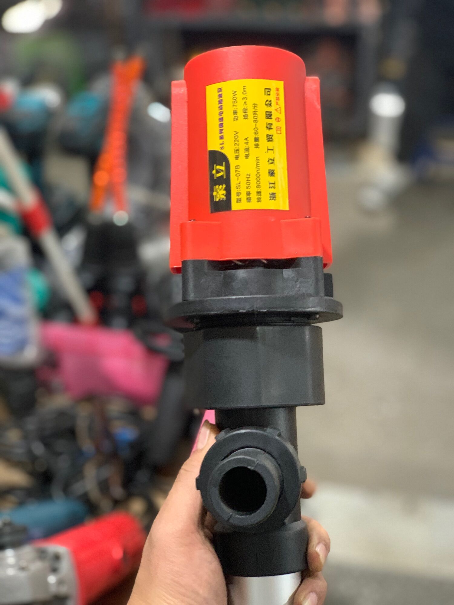 Máy bơm dầu điện 220v có chỉnh tốc độ bơm