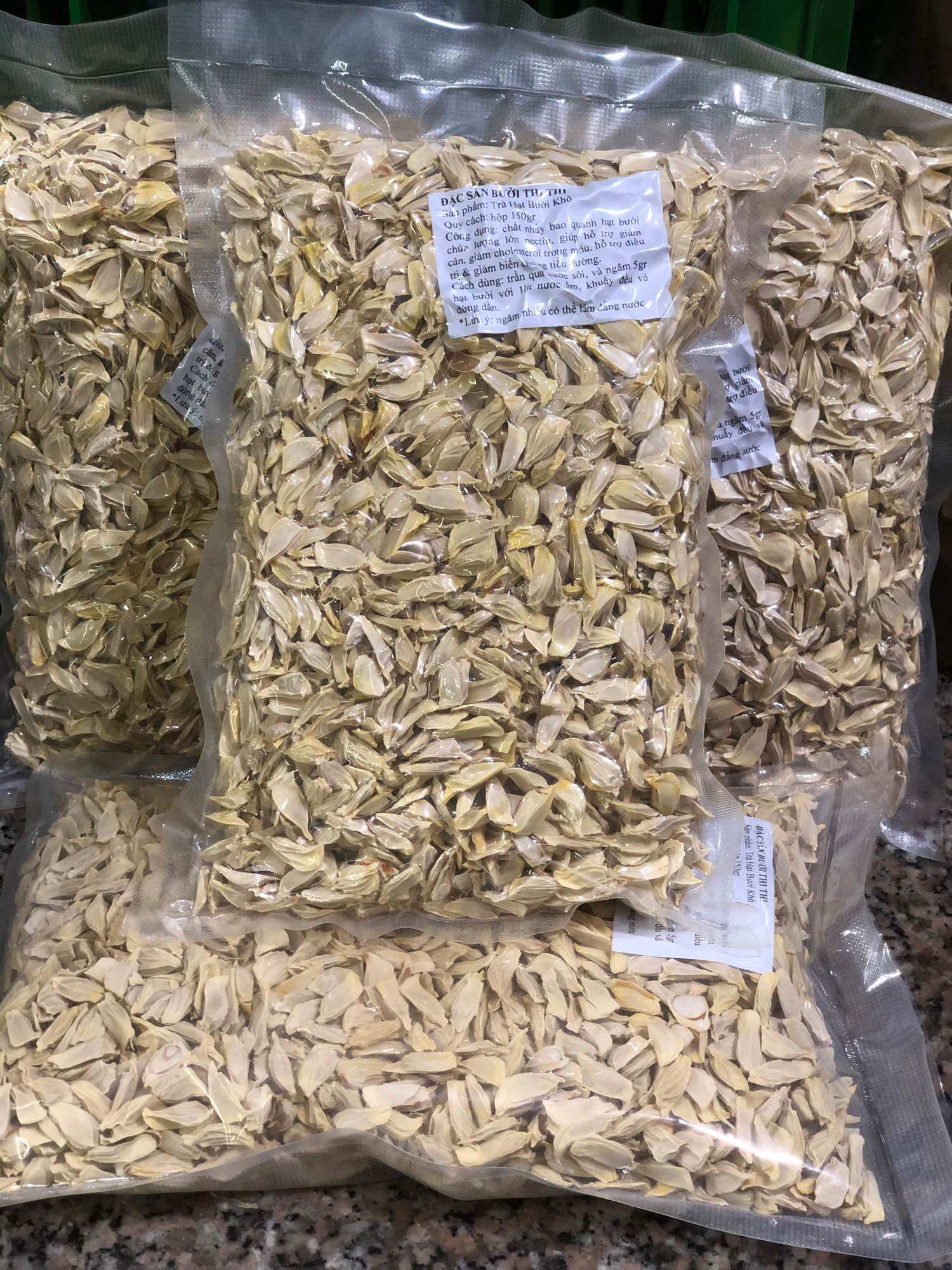 Trà hạt bưởi khô - 500gr